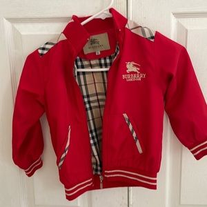Burberry jacket size xl in kids